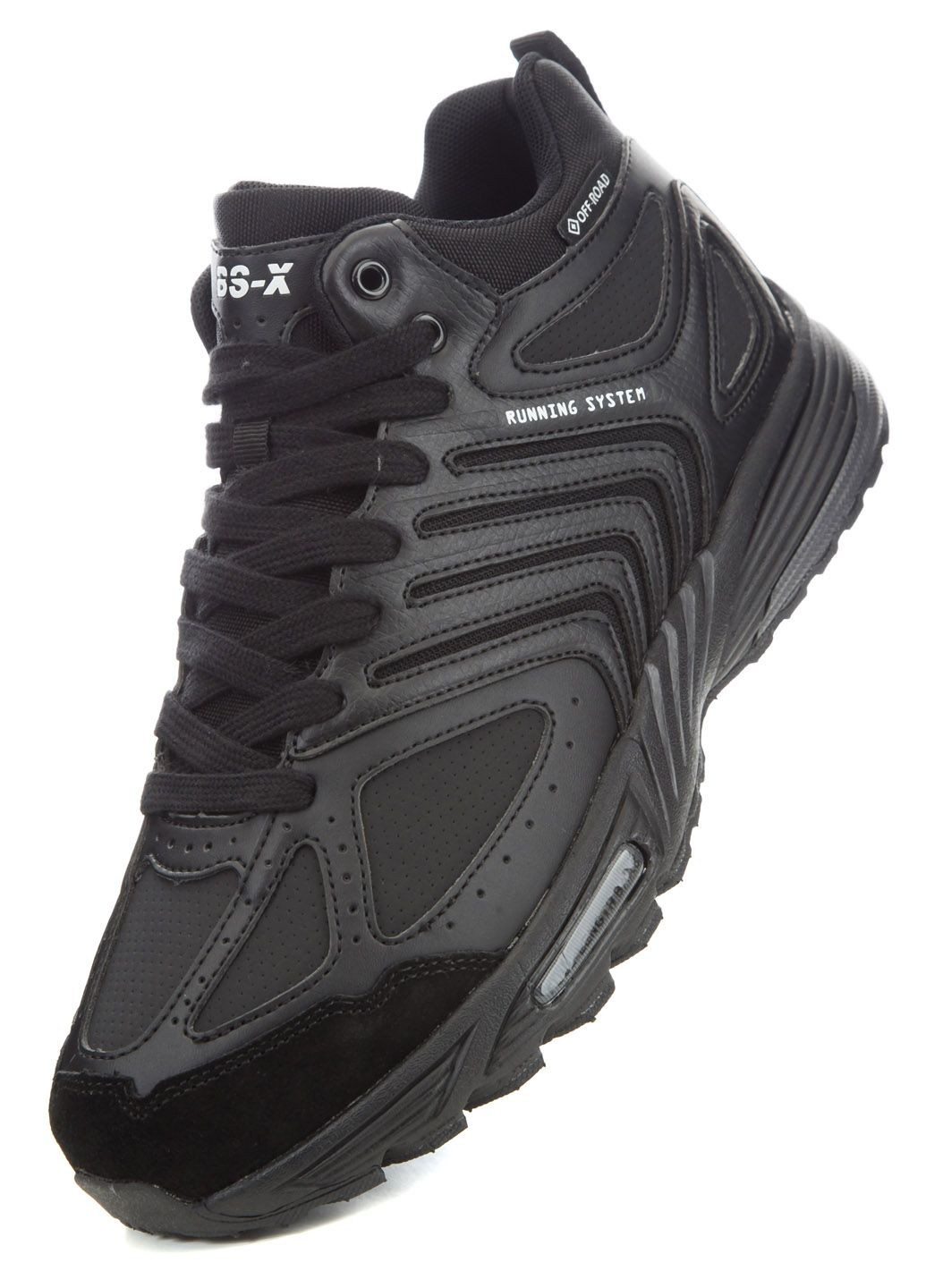 Черные зимние кроссовки мужские Baasploa