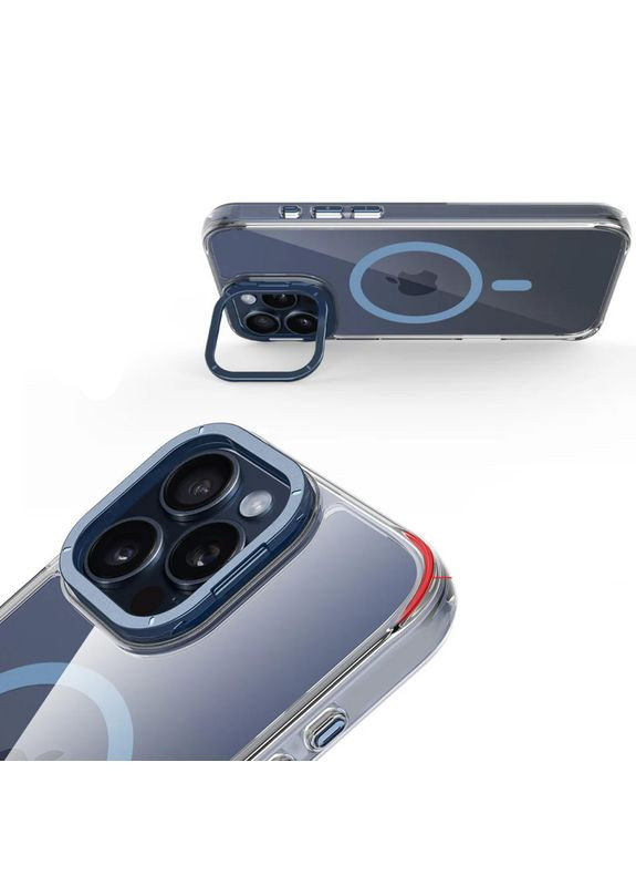 Чехол TPU Space Case Apex with MagSafe для Apple iPhone 16 Pro (6.3") Navy Blue No Brand (345636844)