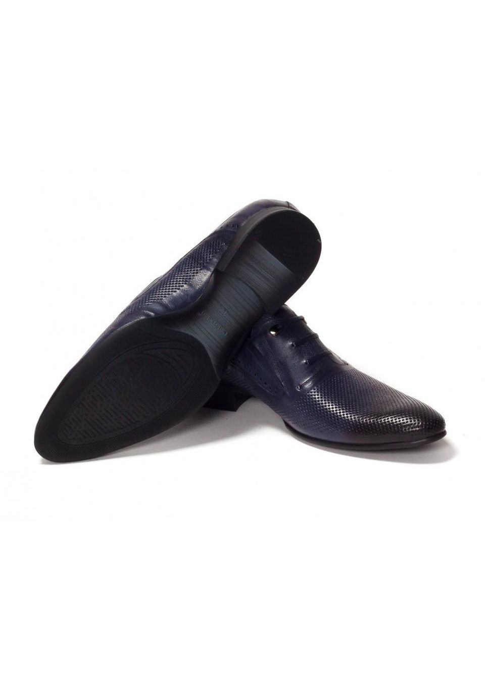 Темно-синие туфли 7142150 цвет тёмно-синий Carlo Delari