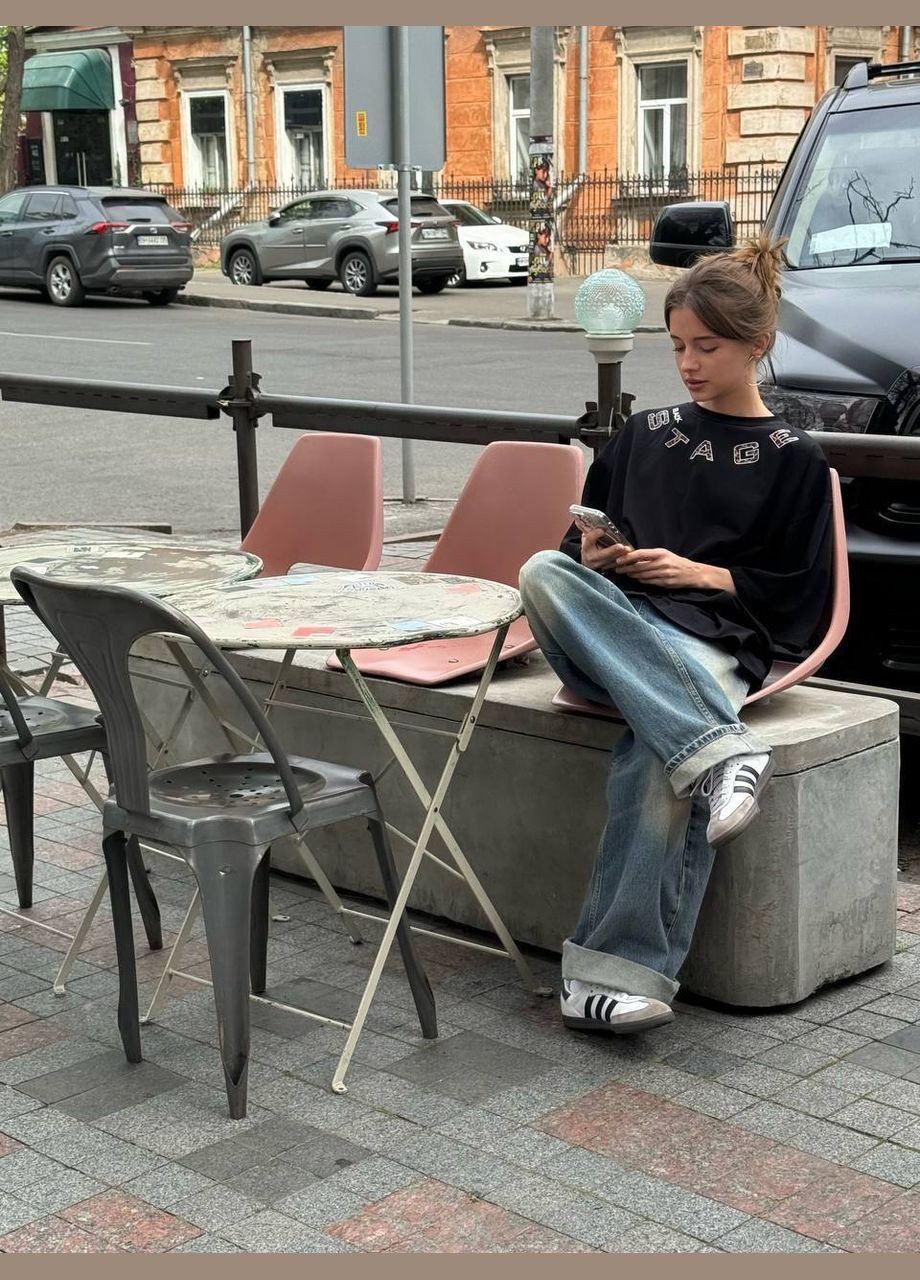 Стильная женская футболка с принтом No Brand - (325417871)