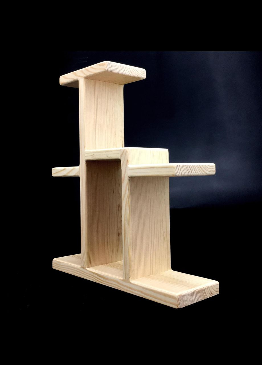 Подставка для цветов из дерева Монсеррат бланже (ЦВП-003501) No Brand (328227581)