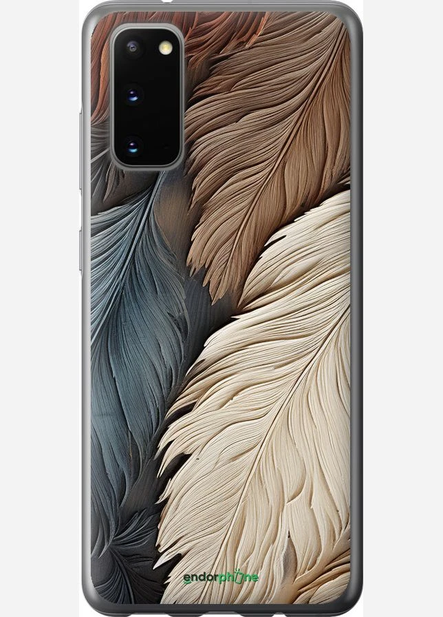 Чохол на Samsung Galaxy S20 Листя в стилі бохо "5643u-1824-70447" Endorphone (383052131)