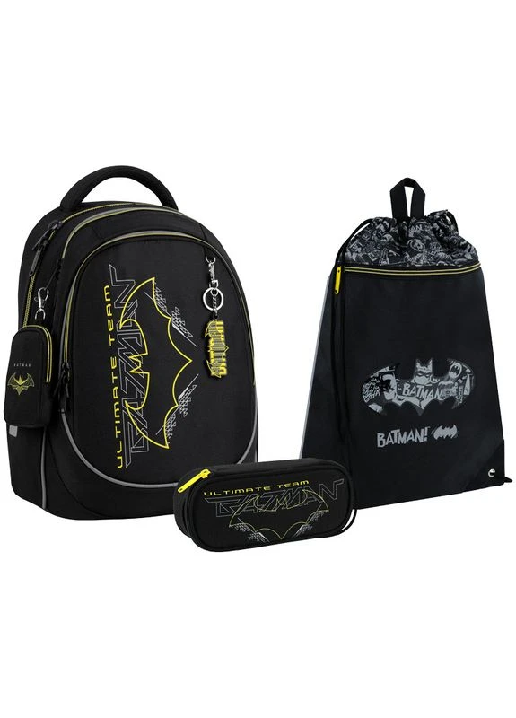 Набор " " /SET_DC26-700M/ рюкзак + пенал + сумка для обуви 700 DC Batman (1/6) Kite (399772627)