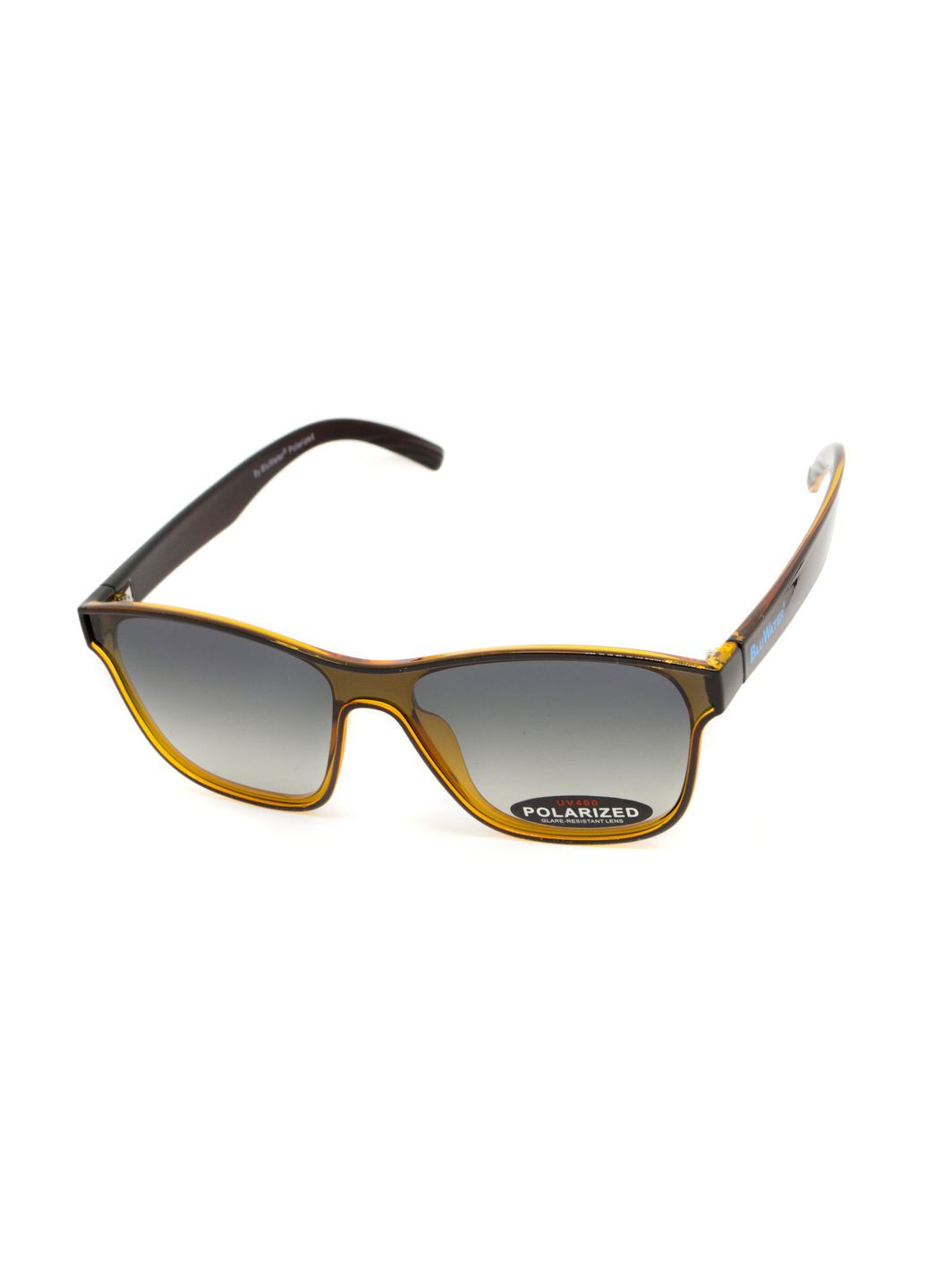 Окуляри поляризаційні Saltee Polarized (gradient gray), сірі з градієнтом лінзи в коричневій напівпрозорій оправі BluWater (364462416)