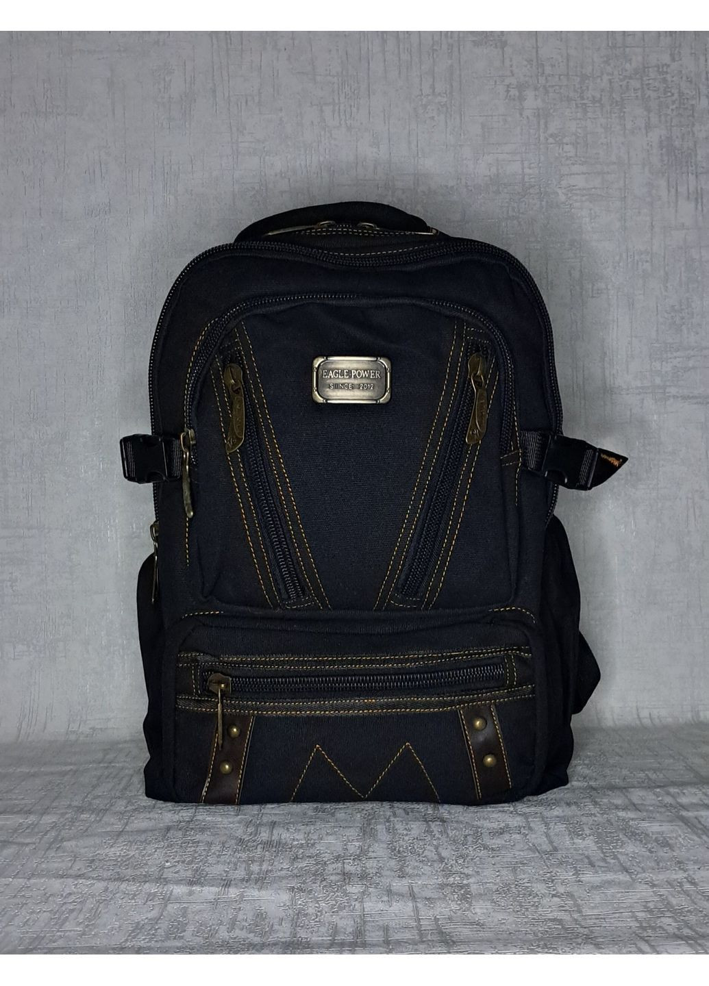 Черный рюкзак. No Brand (365833528)