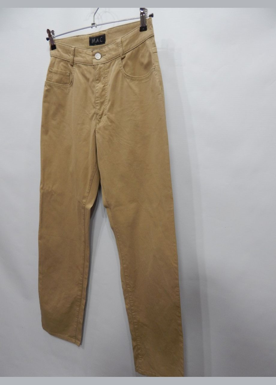 Бежевые повседневный летние брюки No Brand