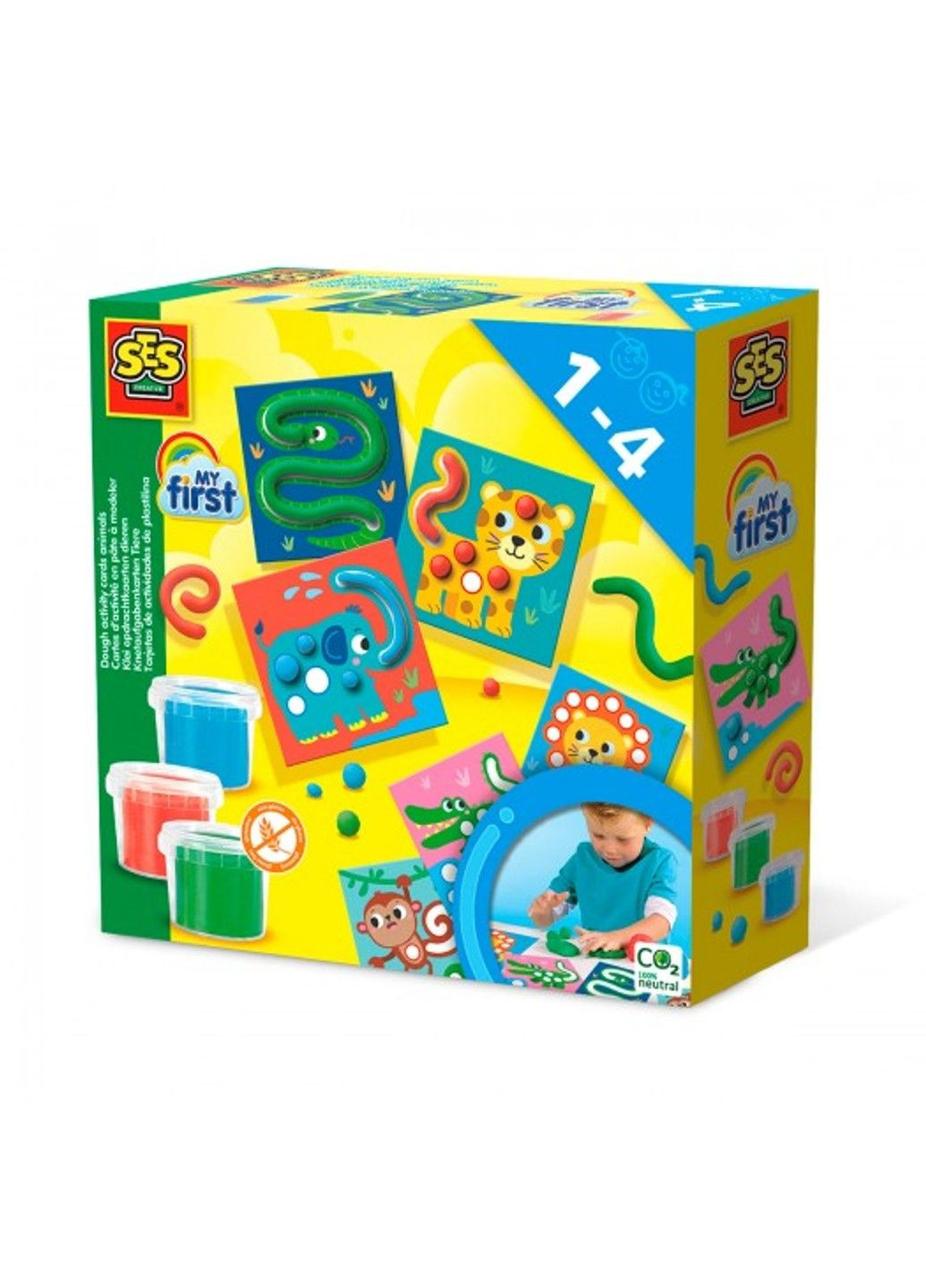 Набір для творчості серії My first – Кумедні тварини Ses Creative (331299850)