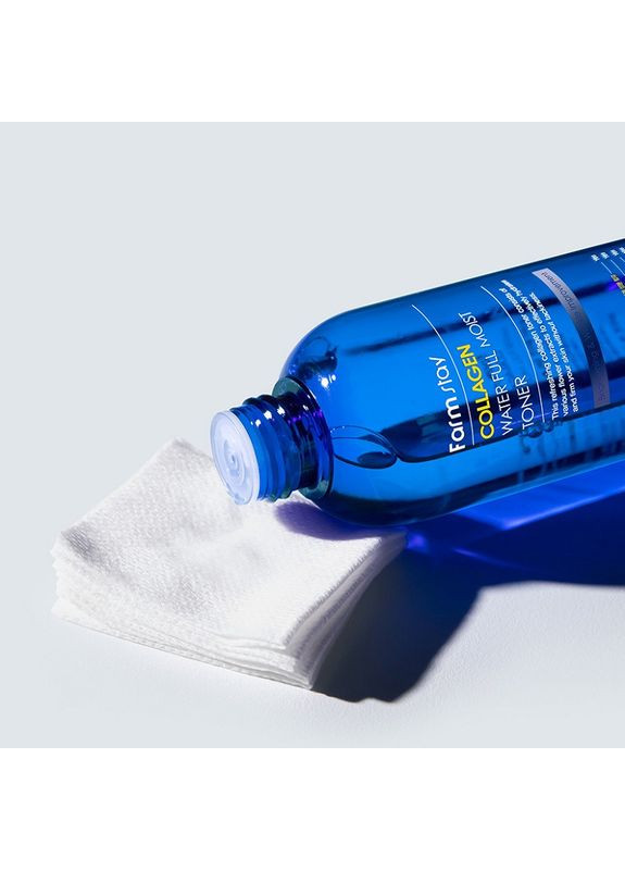 Інтенсивно зволожуючий тонер із колагеном Collagen Water Full Moist All Day Toner 500 ml FarmStay (358499609)