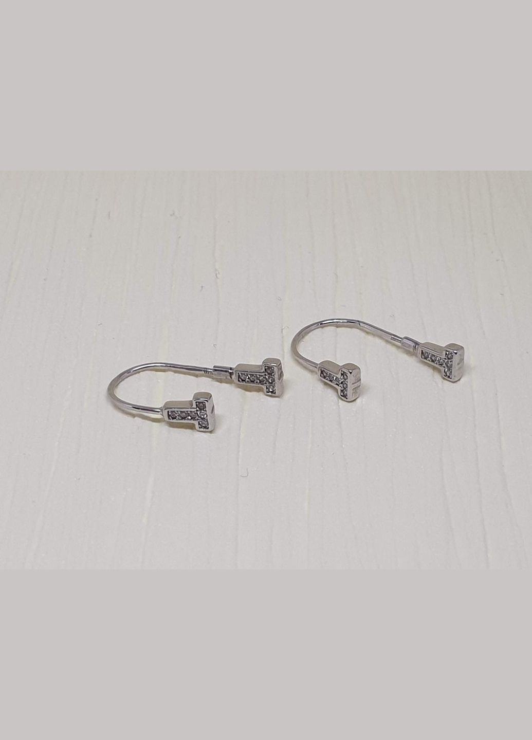 Срібні сережки 64907 No Brand (296660883)