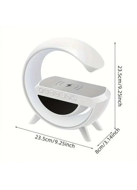 Настольная смарт лампа G-Smart Light BT3401 RGB с беспроводной зарядкой и Bluetooth колонкой 15W No Brand (395877191)