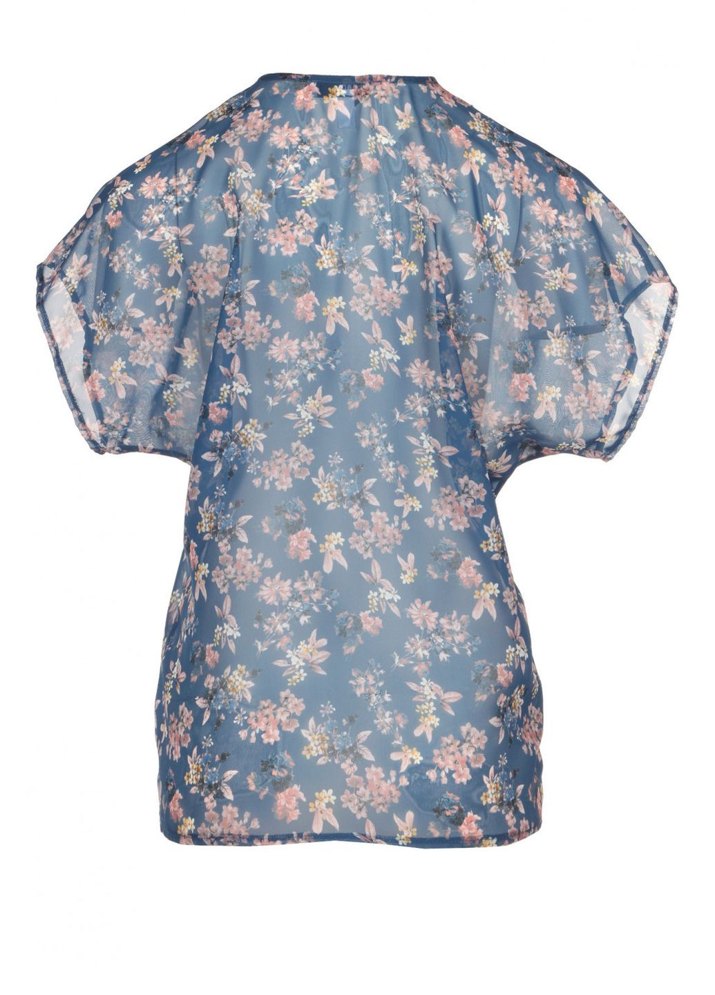 Синіти блузка шифонова з планкою без застібки (ll200531264) LadyLike