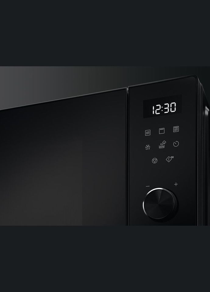 Мікрохвильова піч 29л, електрон. керування, 900Вт, гриль, дисплей, інвертор, Electrolux (314979232)