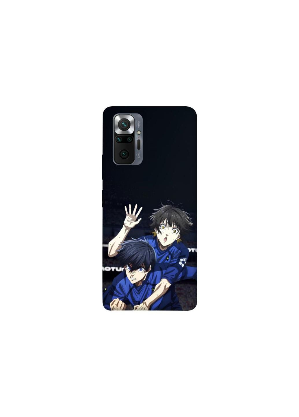 Чохол на Xiaomi Redmi Note 10 Pro Blue Lock v2 Frontalka (354676219)