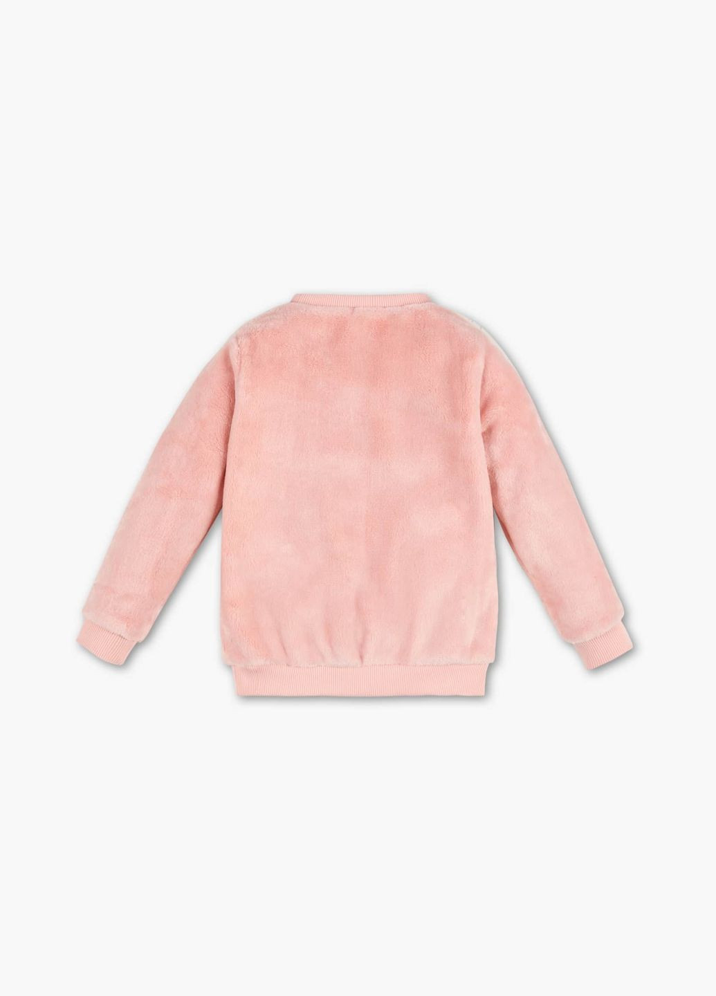 C&A свитшот для девочки 116 размер розовый 2019045 однотонный розовый кэжуал