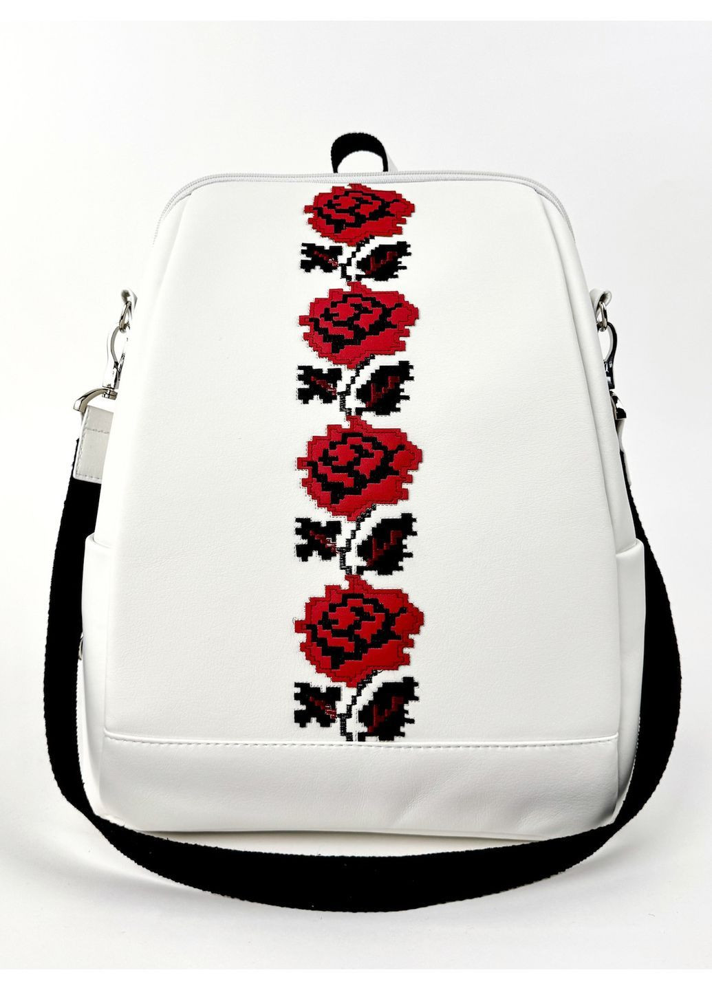 Комплект (рюкзак та косметичка) N23014 білий Alba Soboni (362558219)