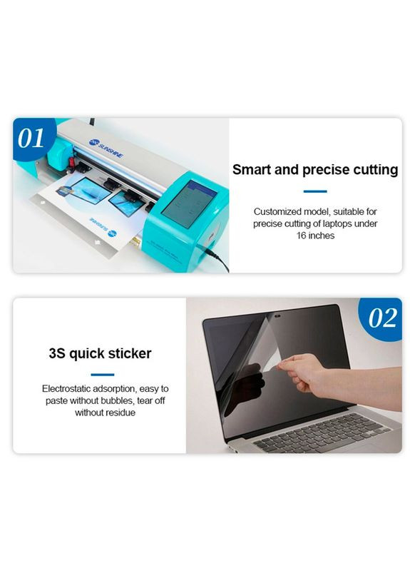 Гідрогелева бронеплівка SS-075 PC / для екранів ноутбуків до 16'' / захисна HD Sunshine (302312133)