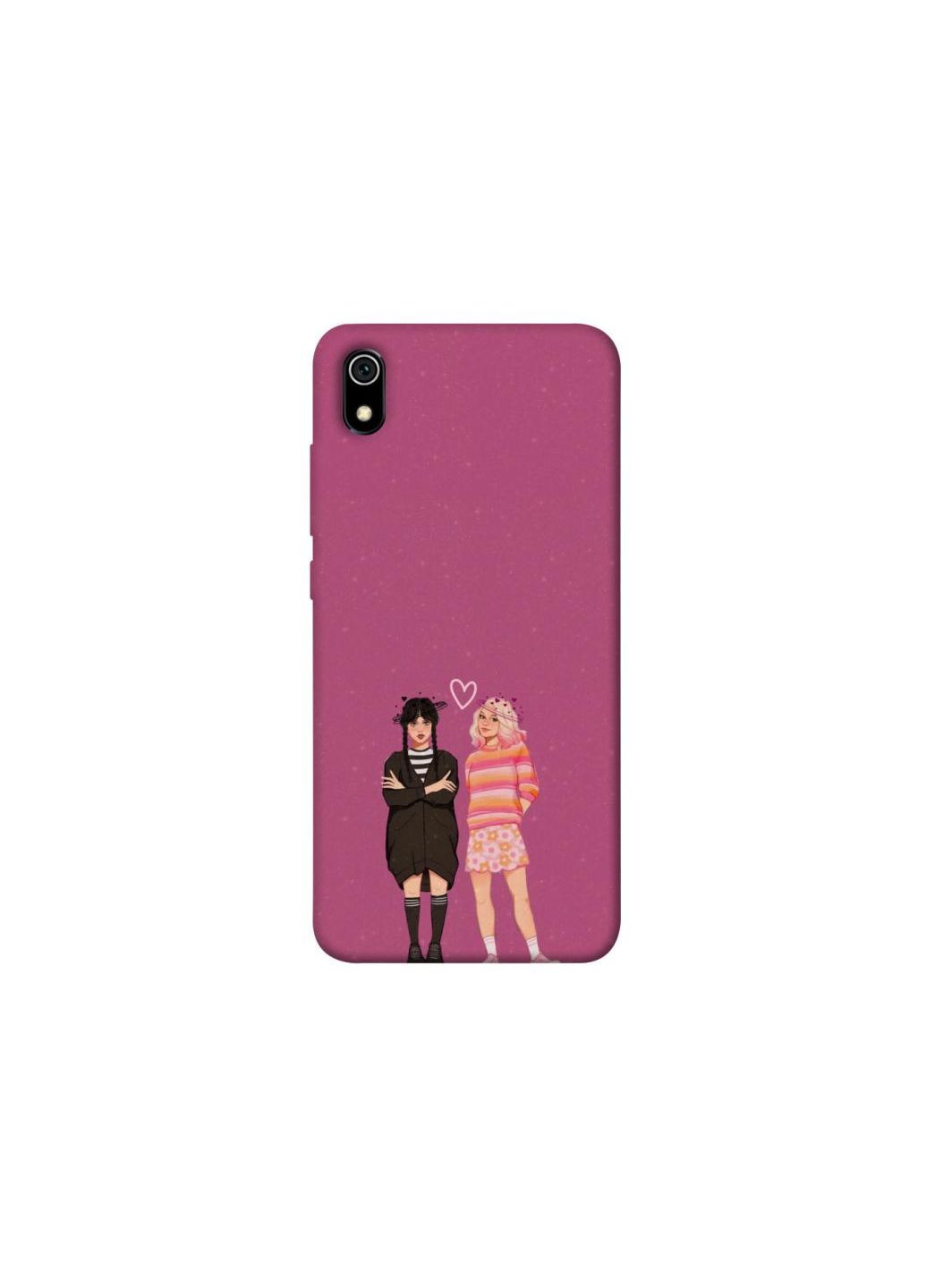 Чехол на Xiaomi Redmi 7A Raven & Rainbow Wednesday Frontalka (354349965)