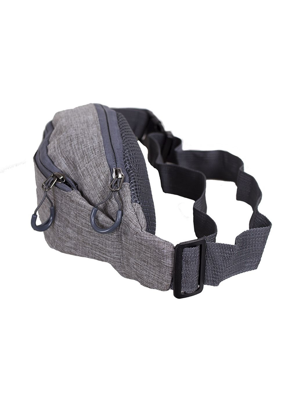 Мужская текстильная сумка на пояс Y302-9SKAGREY серая Dovhani (370848548)