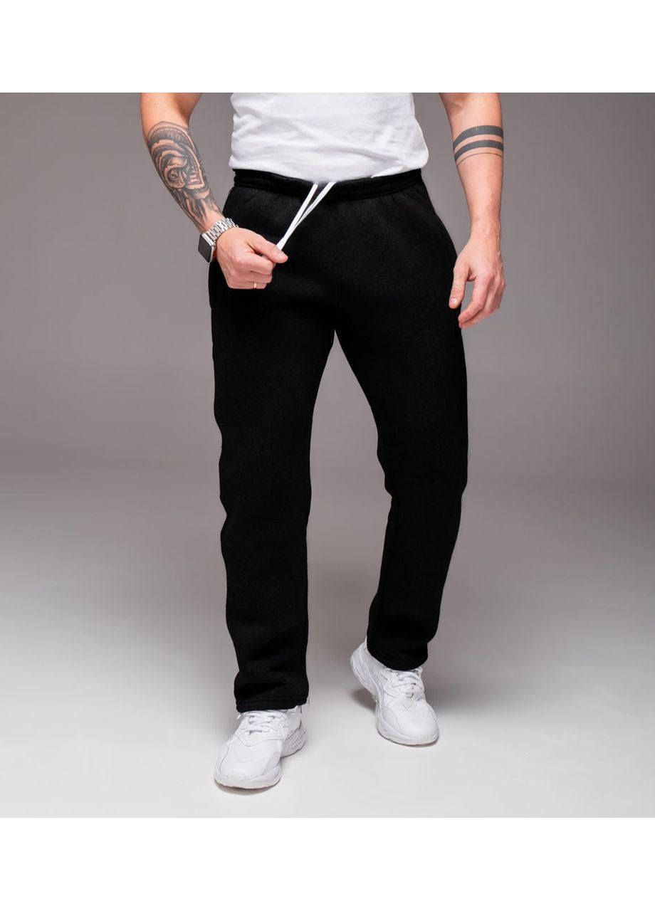 Черные спортивные зимние брюки Vakko