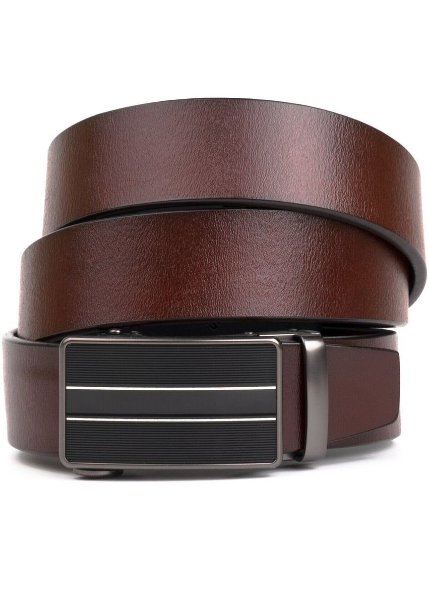 Міцний чоловічий ремінь з автоматичною пряжкою 20210 Vintage (337353123)