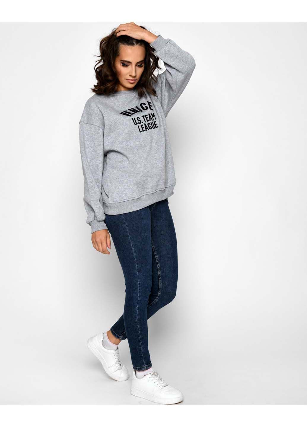 Сірий світшот sv-6903-4 Carica (300860555)