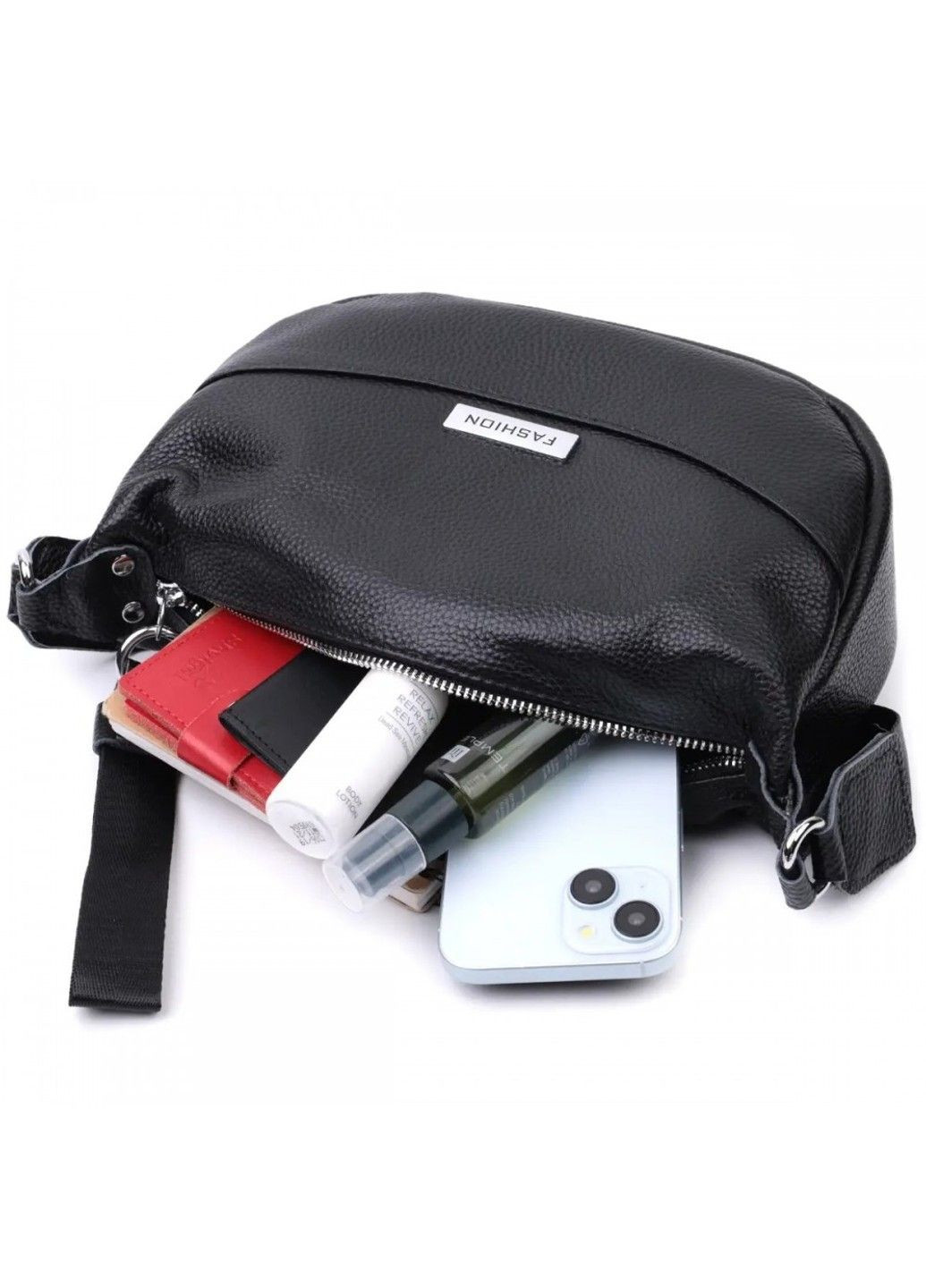 Молодежная женская кожаная сумка через плечо 22615 Vintage (298793423)