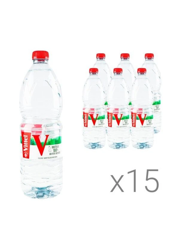 , 1 л, Упаковка 6 шт., Витель, Вода минеральная негазированная, ПЭТ Vittel (322594783)