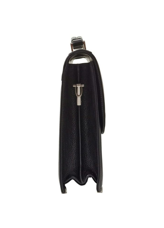 Портфель для документов мужской кожаный черный (Д/Ш/В) 34/8/25 (см) Karya (336377938)