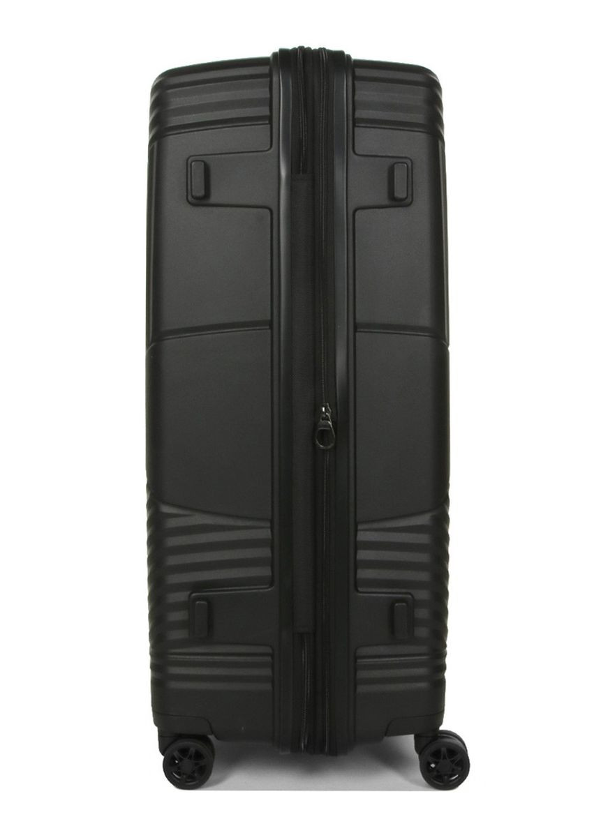 Чемодан большой L полипропилен чёрный 77х53х30+5см/114л/5кг/ 639 AIRTEX (324802142)