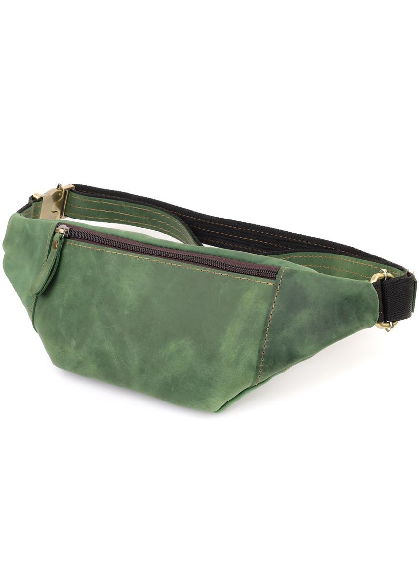 Модна сумка-бананка для чоловіків з натуральної vintage шкіри 23124 Shvigel (332201399)