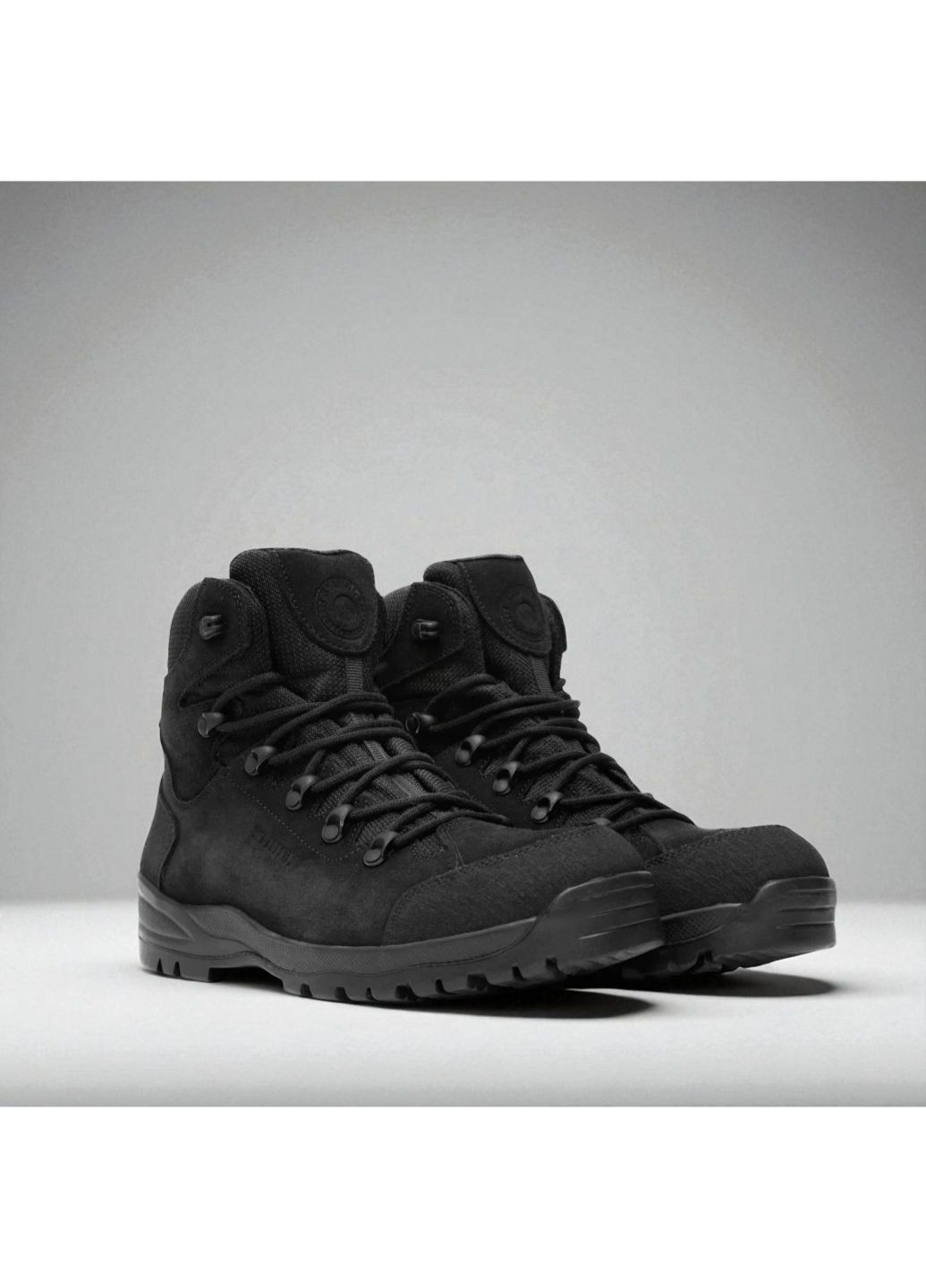 Військові Чоловічі Демісезонні Берці із Шкіри. 39-47р Чорні. Зносостійка підошва! STDM-1072 No Brand (349513221)