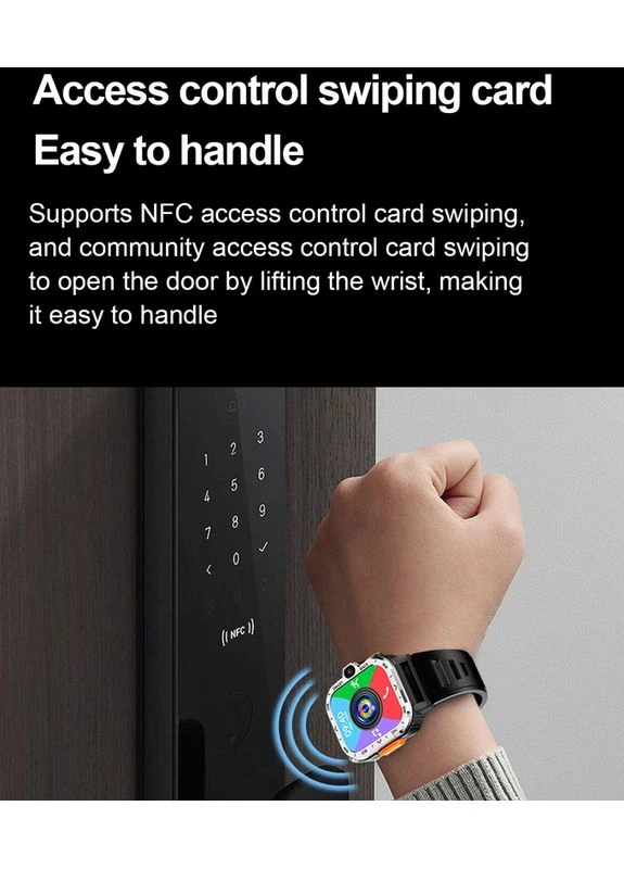 Розумний смарт годинник Smart Nova Sim Rubber Black, 2 ремінці UWatch (387512895)