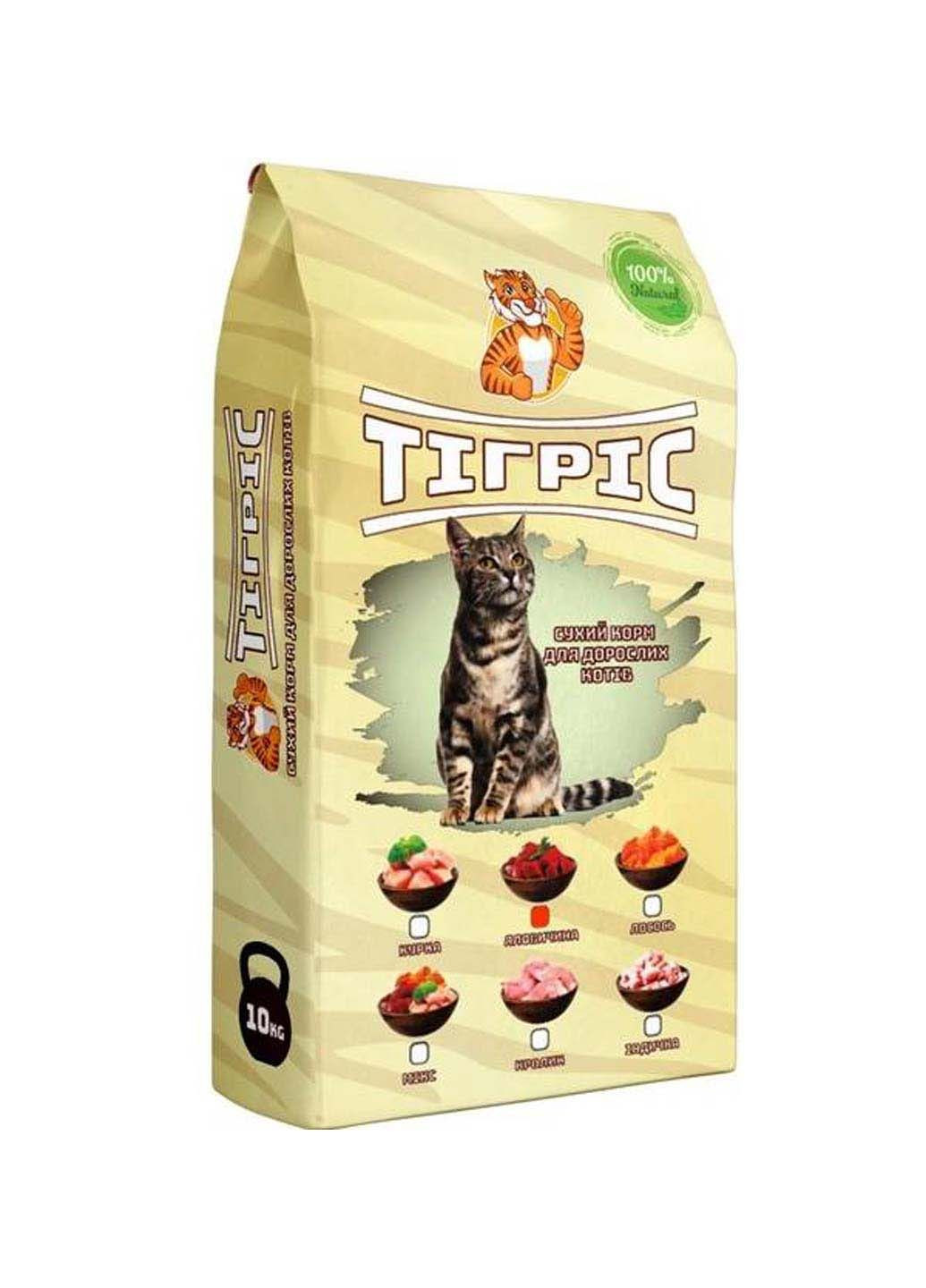 Сухой корм для котов с говядиной 10 кг No Brand (286473037)
