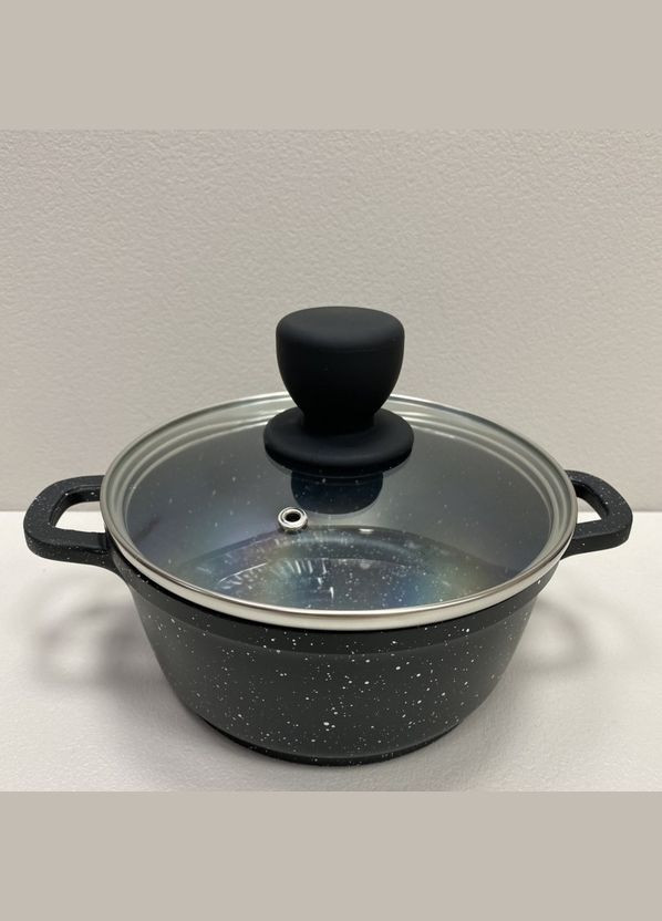 Кастрюля алюминиевая с крышкой 16 см 1,2 л RG-2107-16 Ringel (317203612)