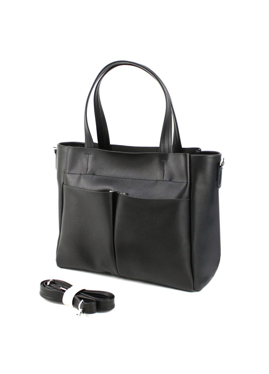 Сумка женская шопер 597190 черная Voila (348418836)