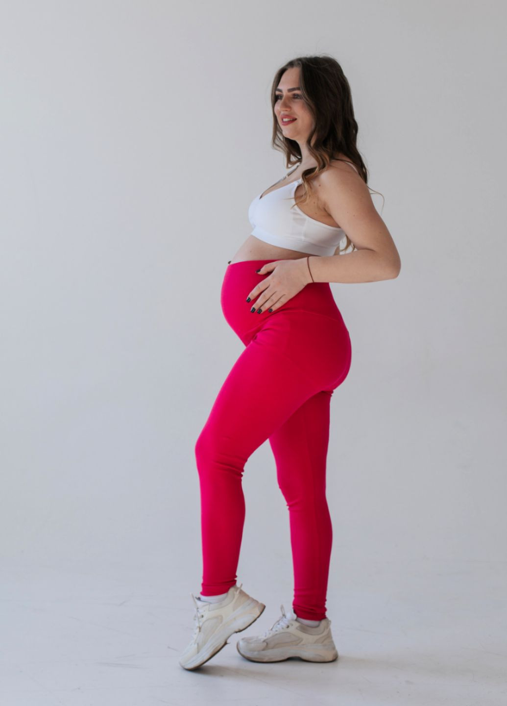 Лосины для беременных в рубчик HN (321984369)