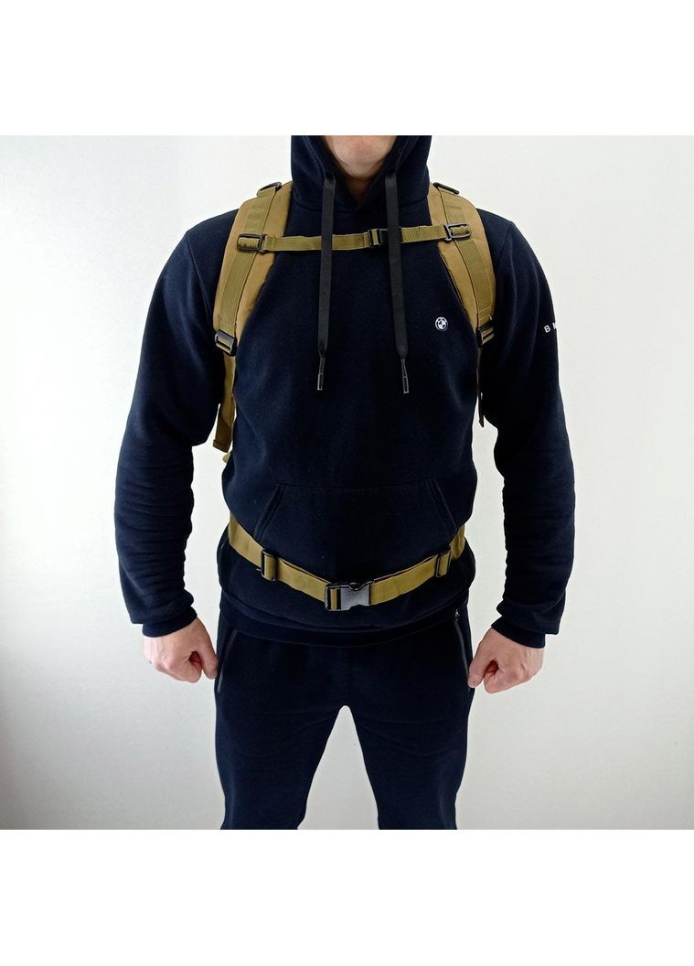 Тактичний рюкзак Raid 40 літрів туристичний армійський рюкзак похідний із системою M.O.L.L.E Coyote L&L (363132490)