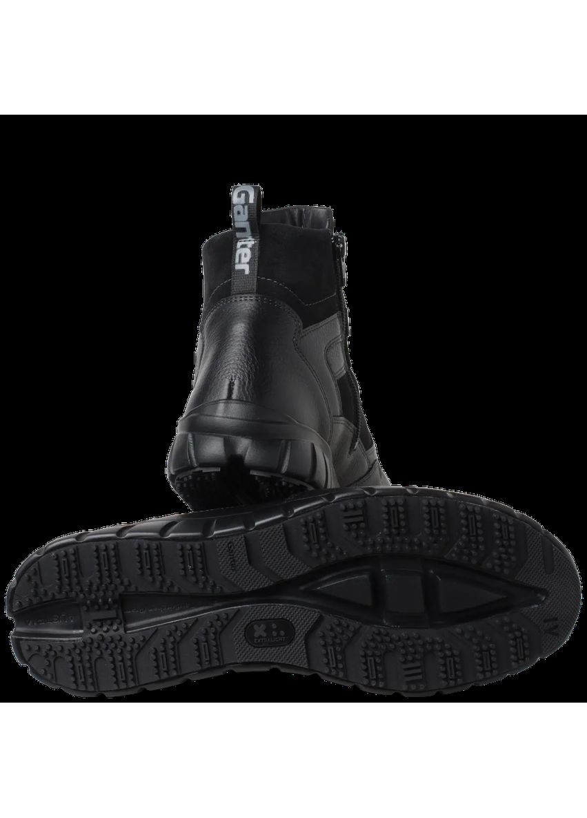 Черные ортопедические мужские ботинки зимние evo herren, (арт.8-25 1377 0100) ( ) Ganter