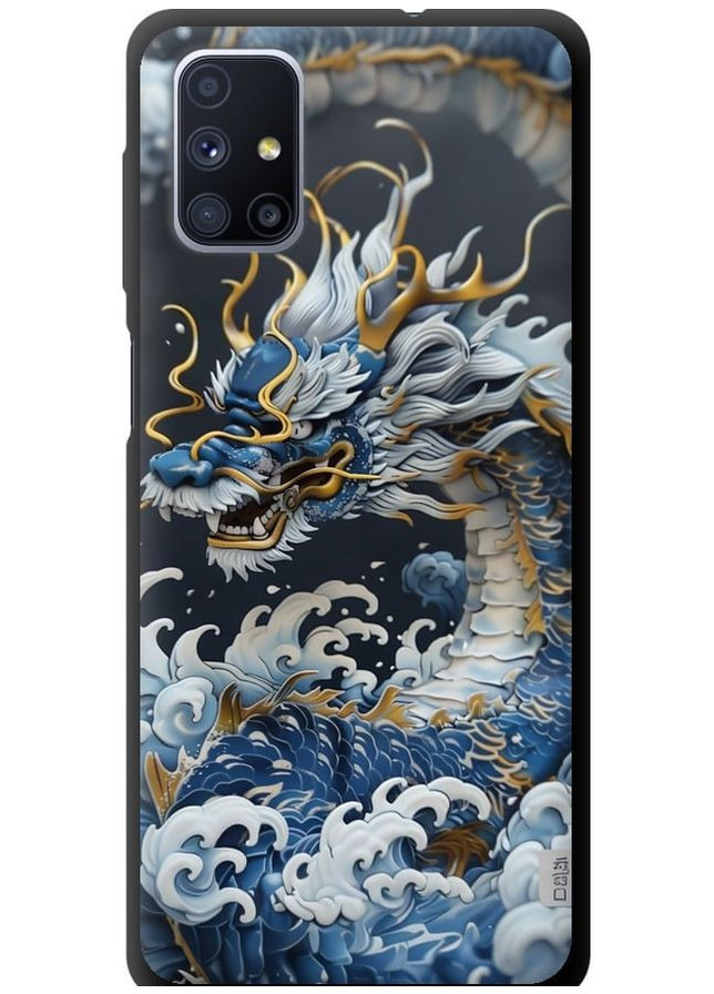 TPU чохол 'Водяний дракон' для Endorphone Samsung Galaxy M51 M515F (291423293)