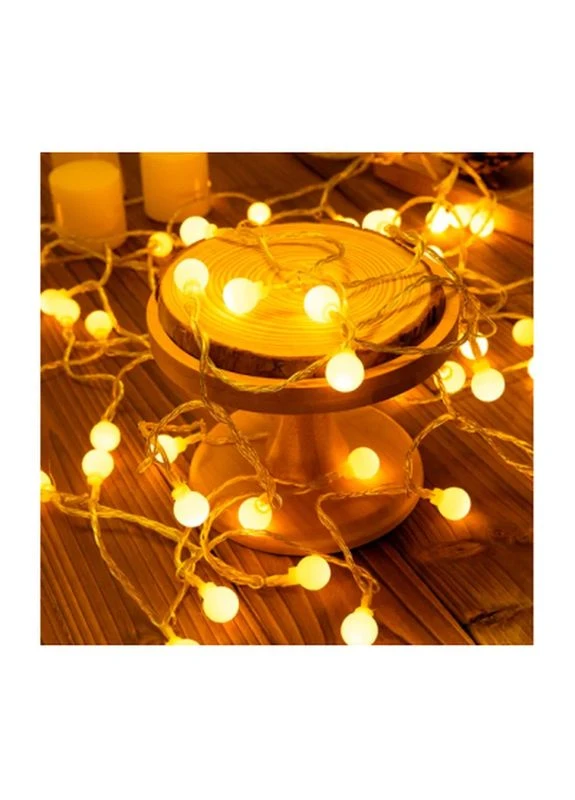 Гирлянда Шарики матовые, 80 шт, 10 м., прозрачная, 220V (GirlBall-80LED-10m220V) Voltronic (396935437)