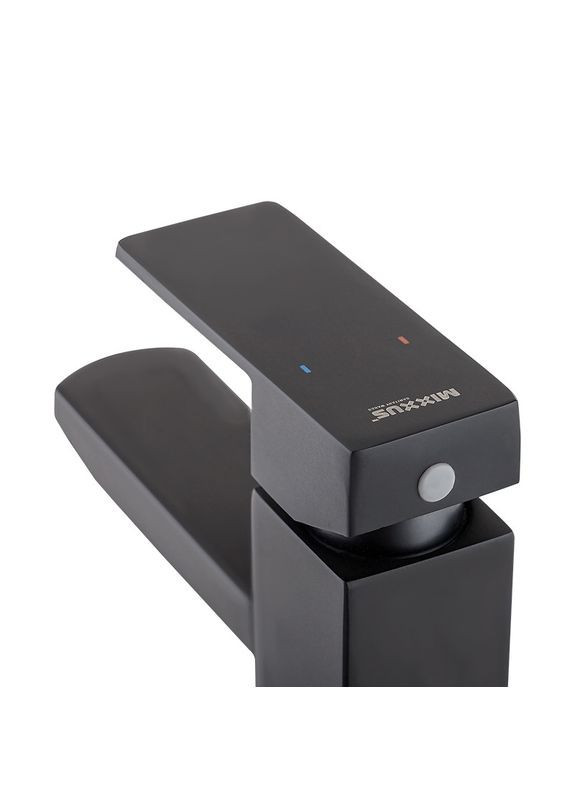 Смеситель для умывальника KUB-001 черный (из нерж. стали) (MI2810) Mixxus (321193238)