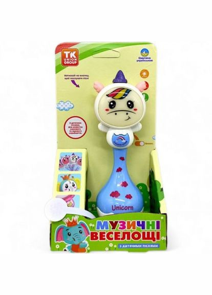 Брязкальце інтерактивне "Музичні веселощі. Єдиноріг", укр TK Group (361967370)