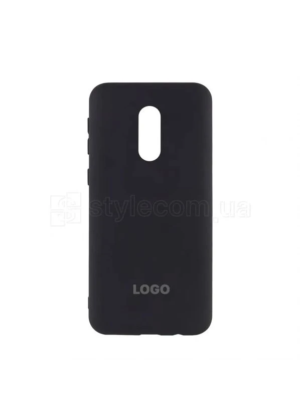 Чехол Silicone для Xiaomi силиконовый черный для No Brand Redmi Note 4X (393467259)