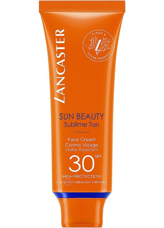 Сонцезахисний крем для обличчя Sun Beauty SPF30 50ml (1088550-109093) Lancaster (368628874)