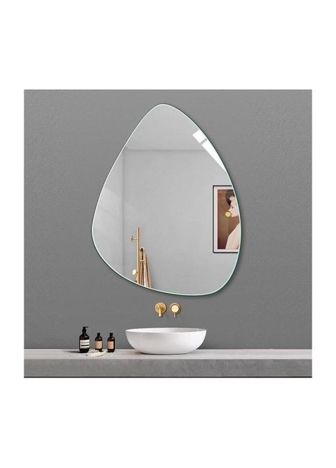 Зеркало LED DEM1014 75смх100см сенсорное включение + подогрев + часы/темп Dusel (316720440)