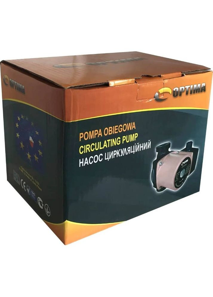 Насос OP25-40-130 G1 1/4" 71Вт (8365) Optima (322908226)