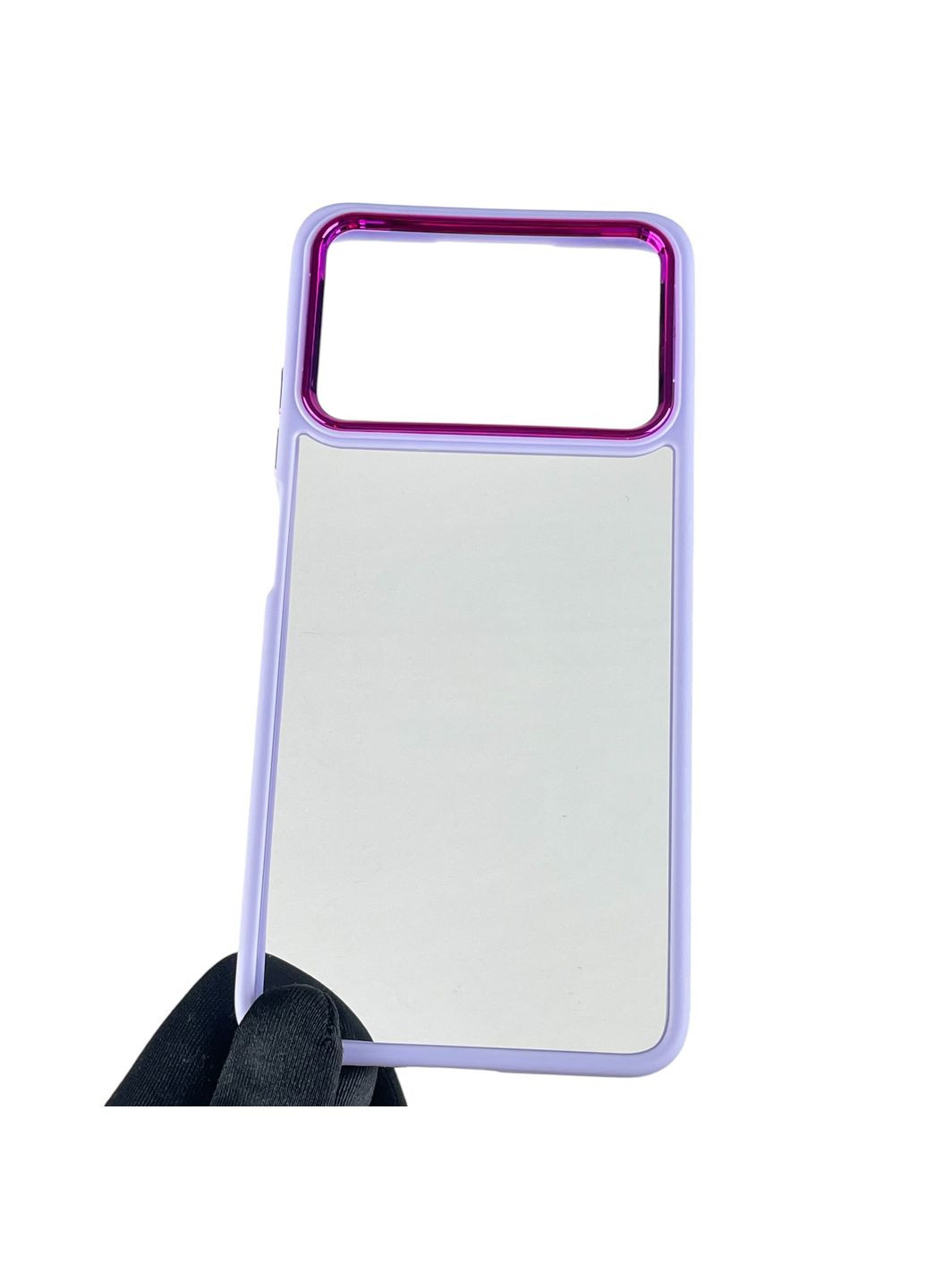 Чохол для POCO X4 Pro 5G з кольоровими високими бортами на сяомі поко х4 про 5г бузковий Xiaomi (366021415)