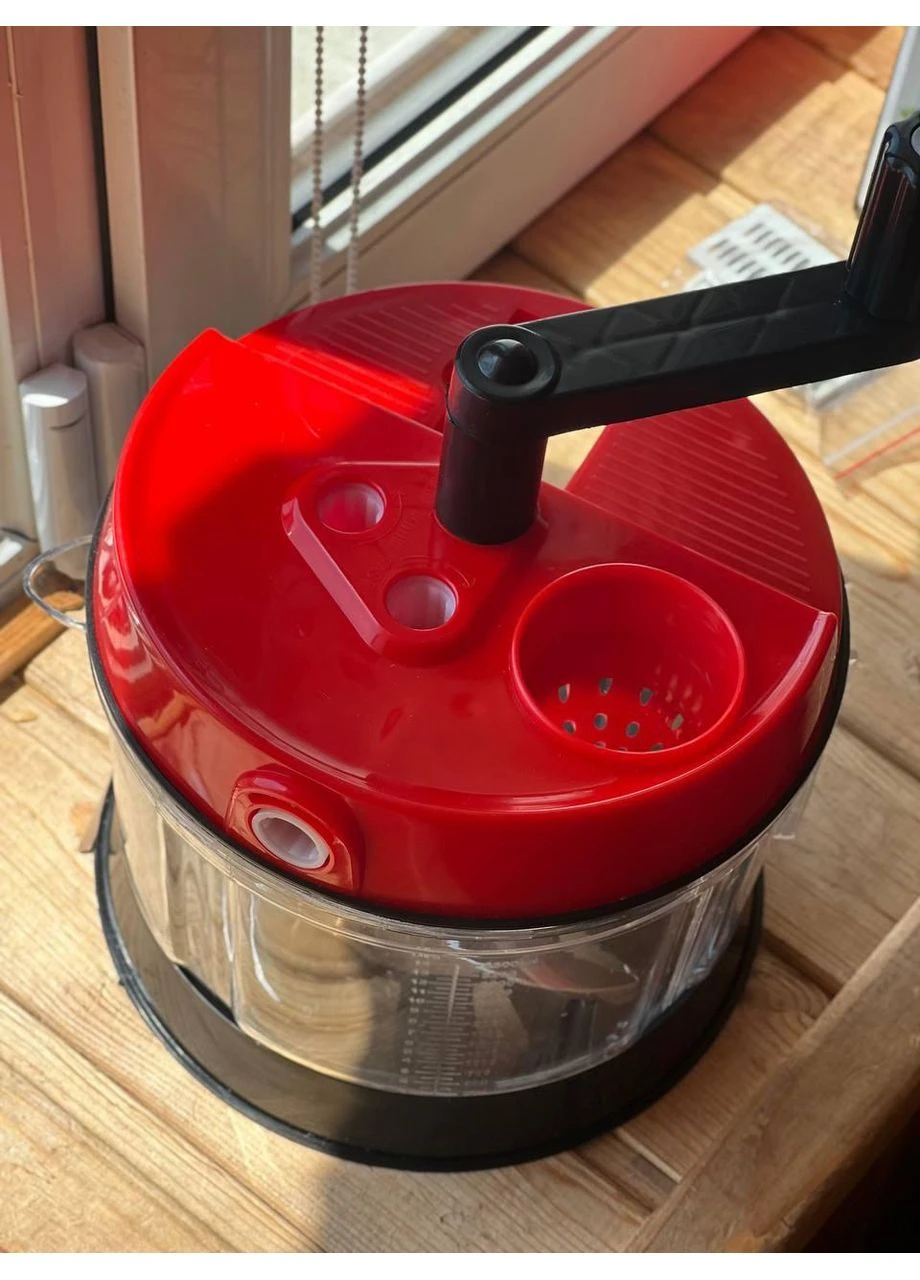 Овочерізка кухонний подрібнювач BIG MAC Hand cranked vegetable slicer AND LY-974 Esonstyle (387412665)