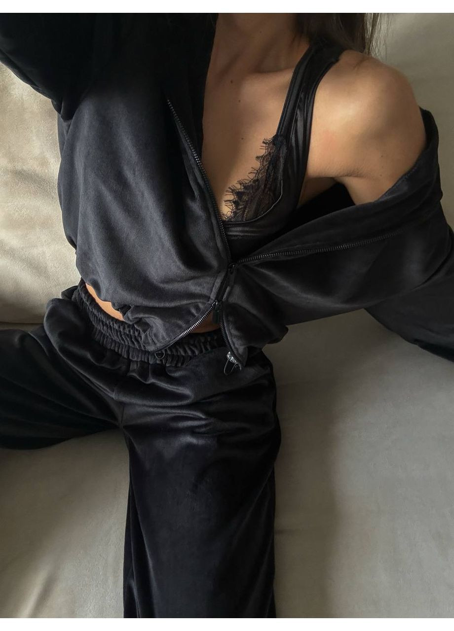 Женский велюровый костюм oversize Vakko (373714164)