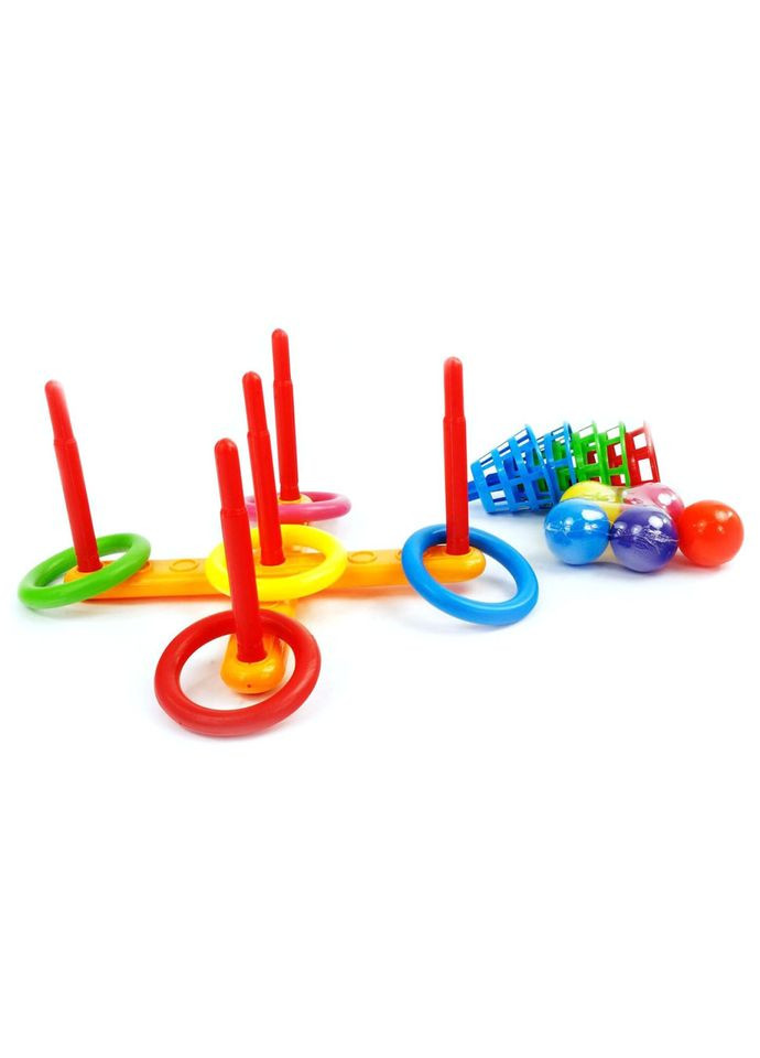 Кільцекид "Комбі" 15141, 5 м'ячиків в наборі Mtoys (304406141)